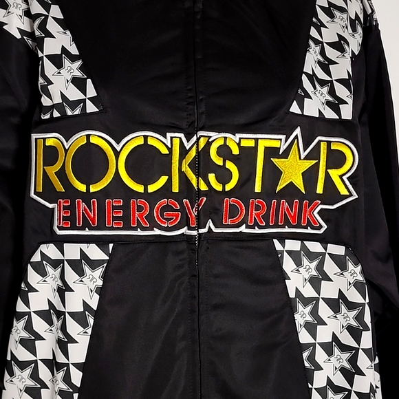 Rockstar Energy Drink Full Zip Jacket Size L - Picture 2 of 5